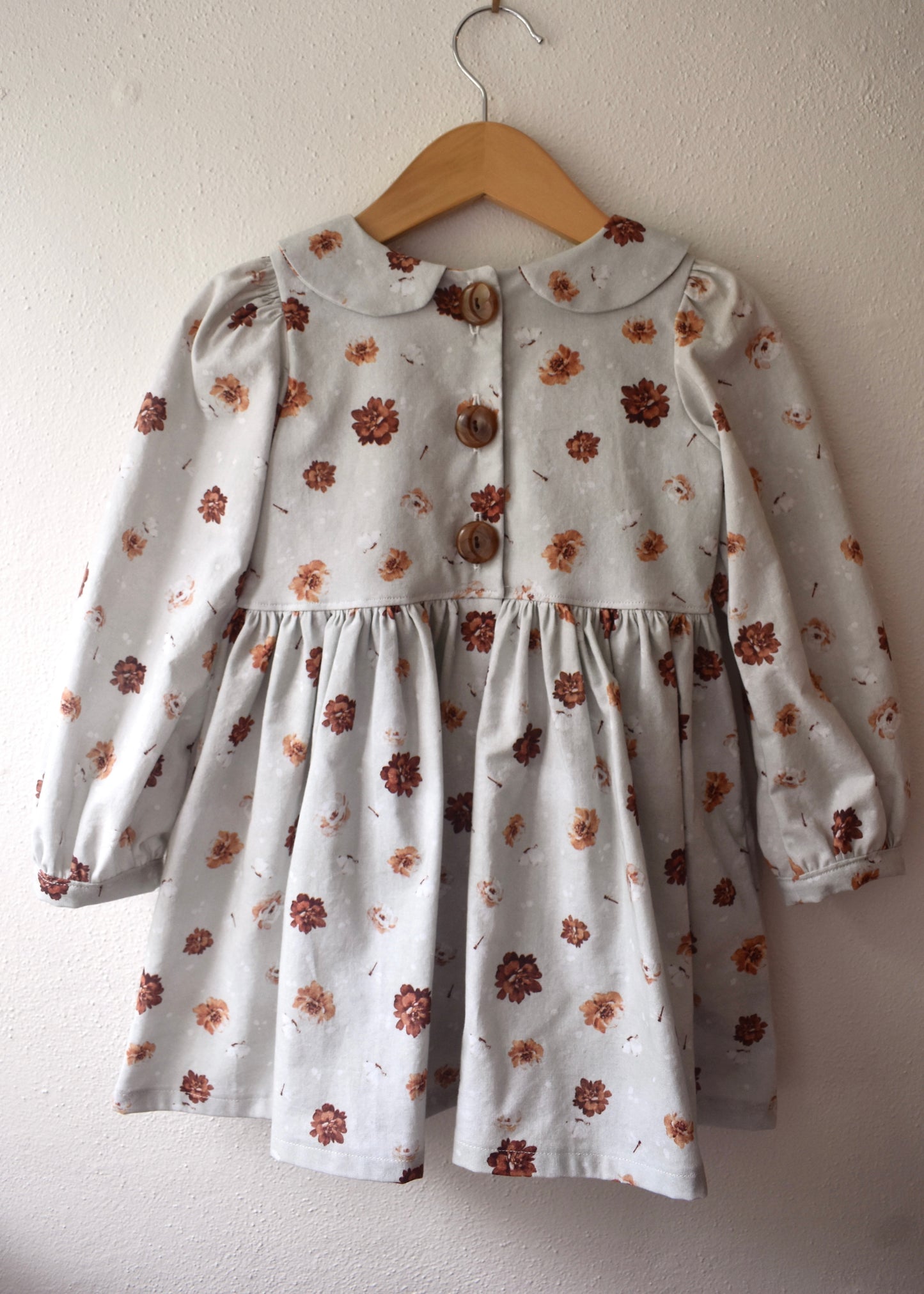 Nora Dress, Floral Mint