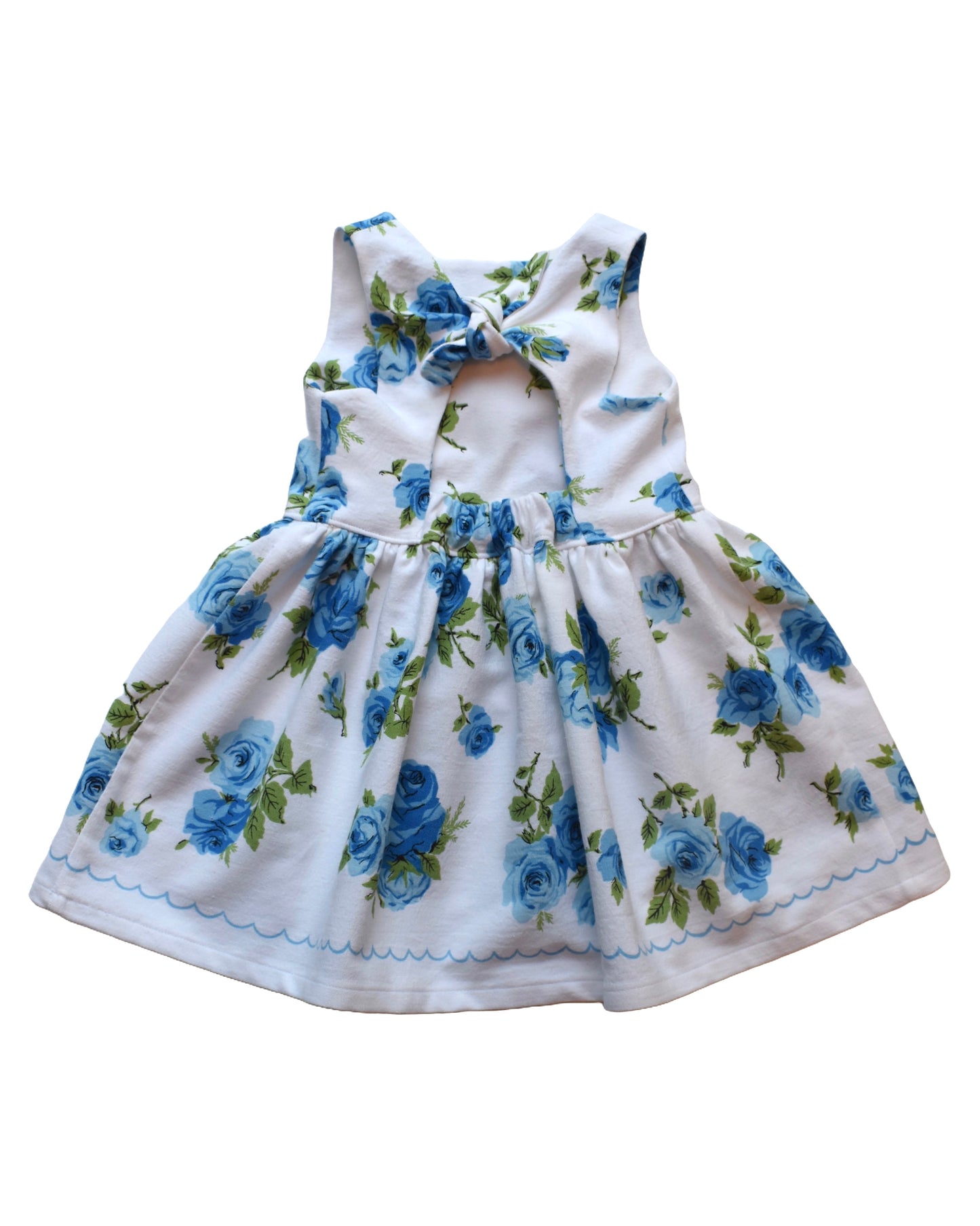 Emma Tie Back Dress, Vintage Roses