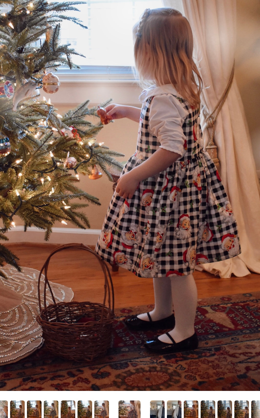 Juniper Jumper, Checkered Santa