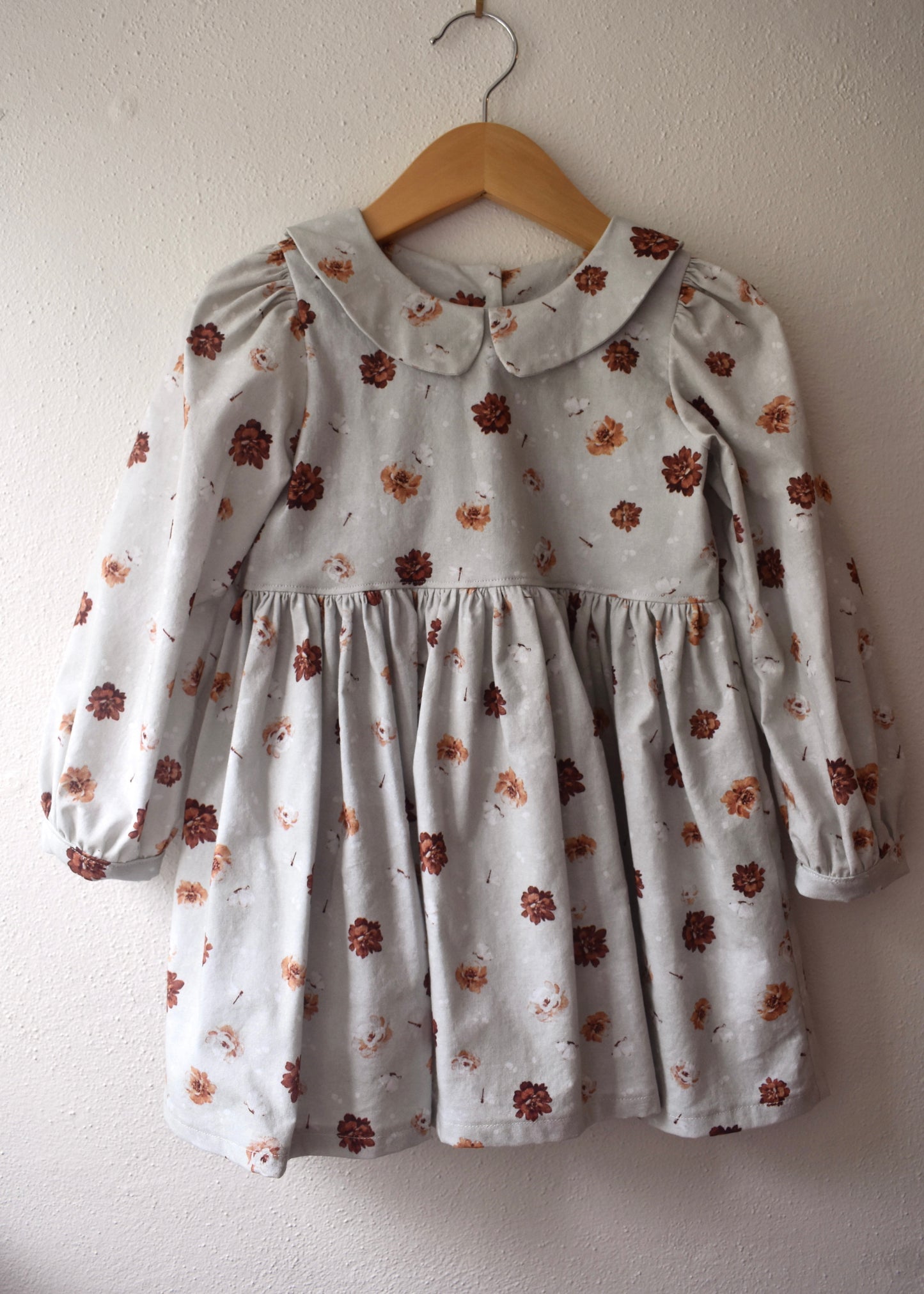 Nora Dress, Floral Mint