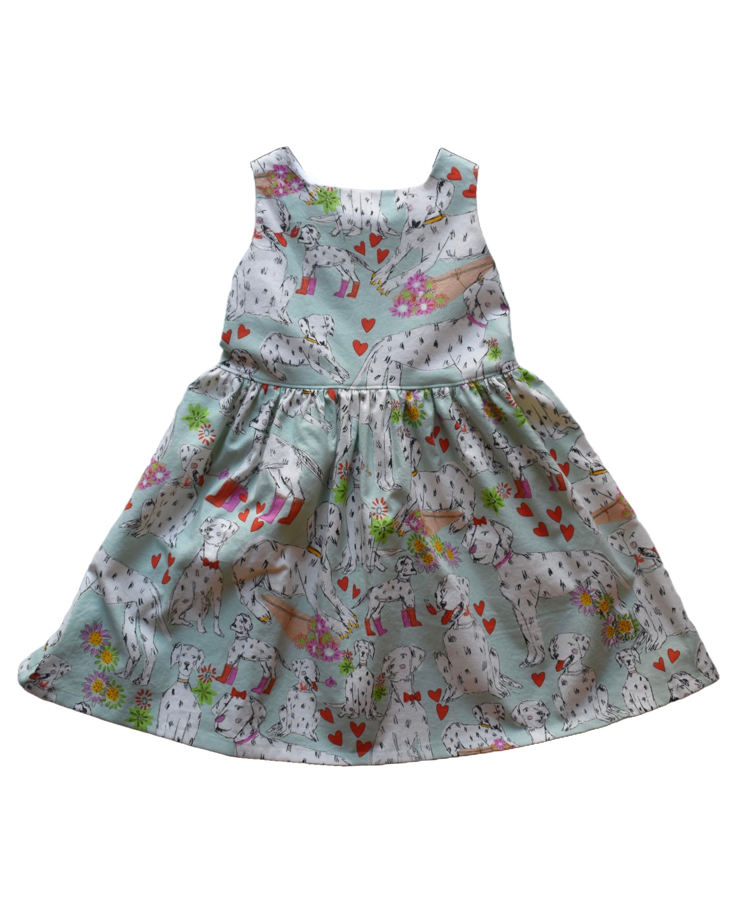 Emma Tieback Dress, Dalmatian Love