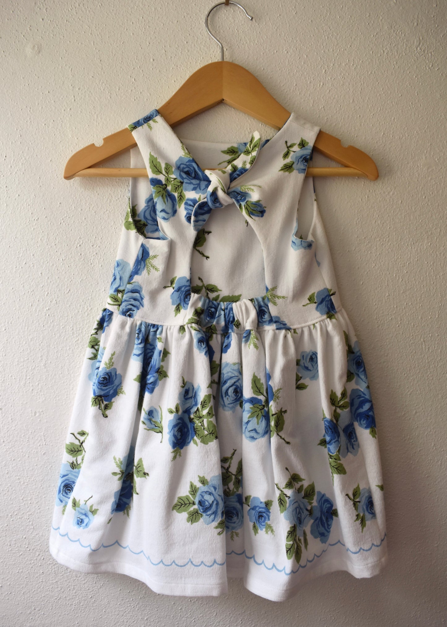 Emma Tie Back Dress, Vintage Roses