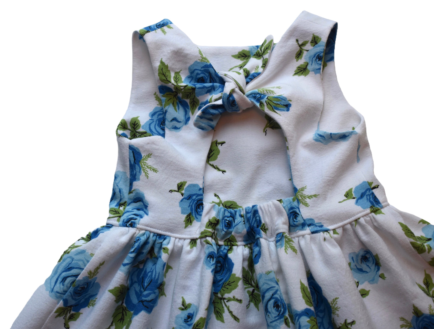Emma Tie Back Dress, Vintage Roses