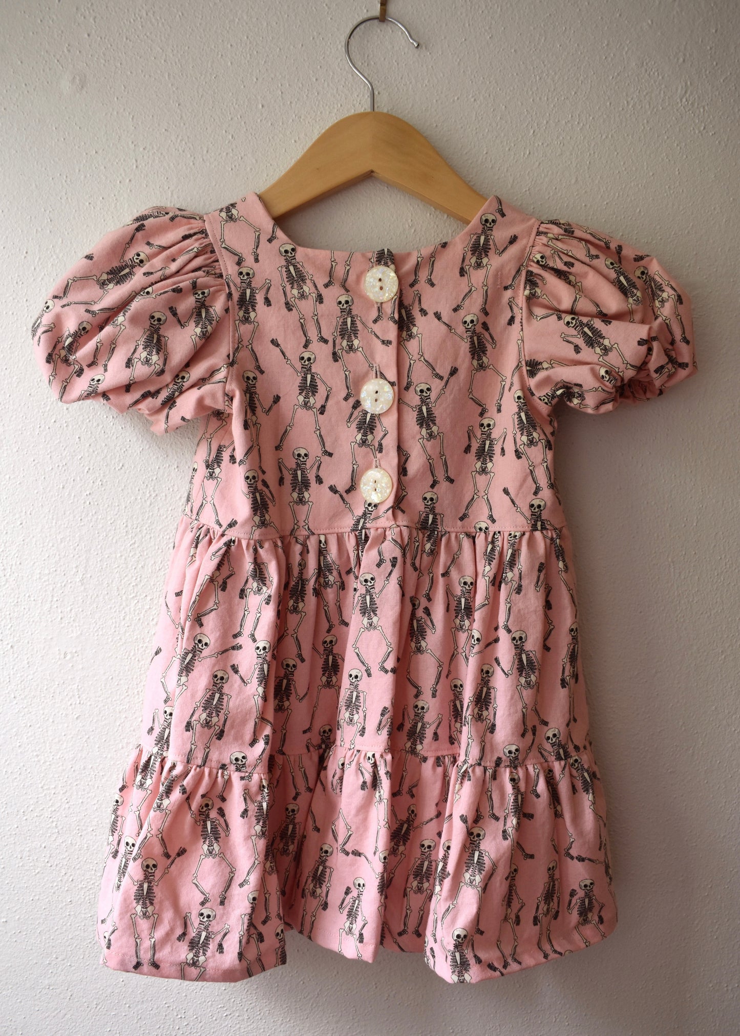 Camila Twirl Dress,Dancing Skeletons