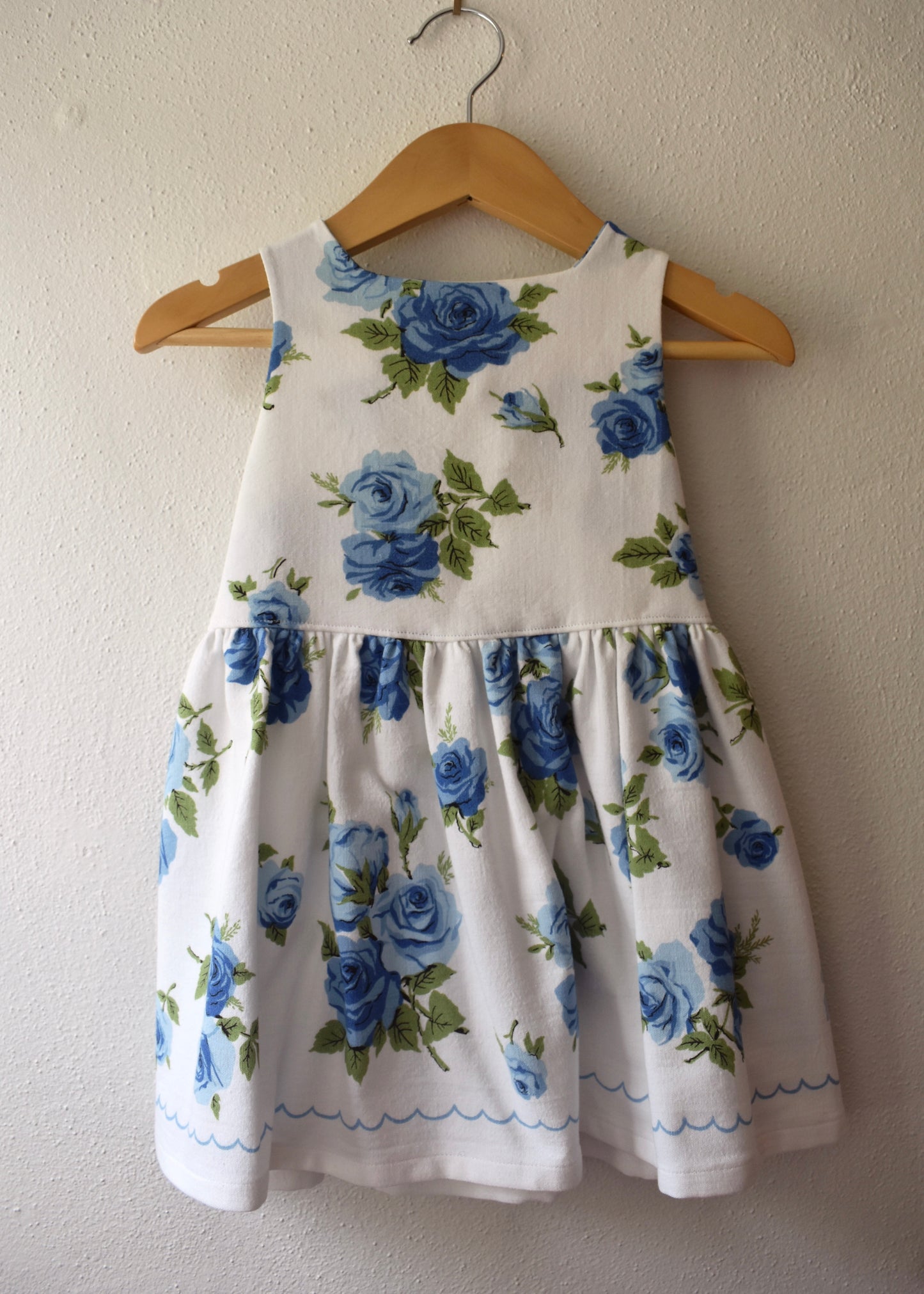 Emma Tie Back Dress, Vintage Roses