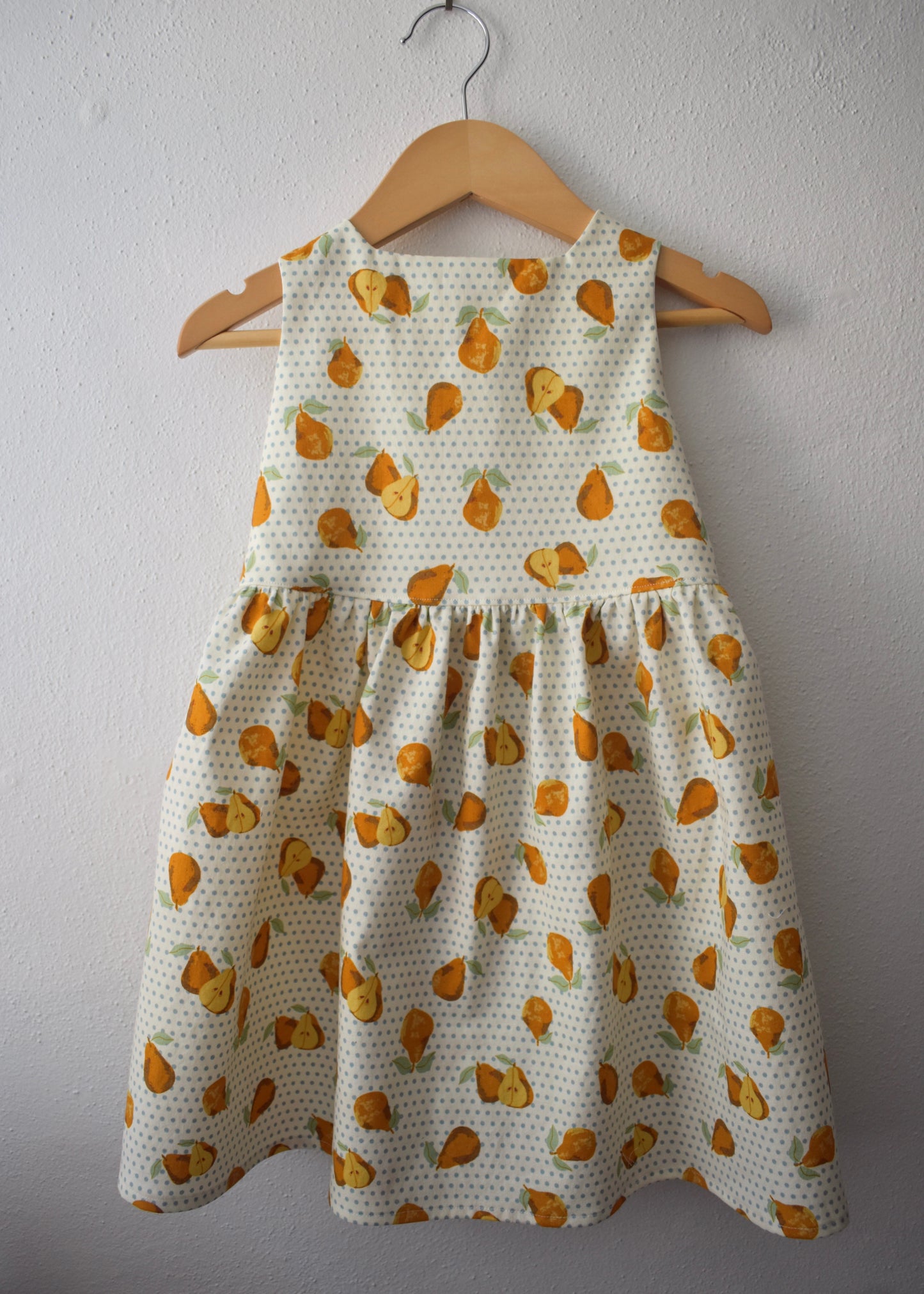 Emma Tieback Dress, Golden Pear