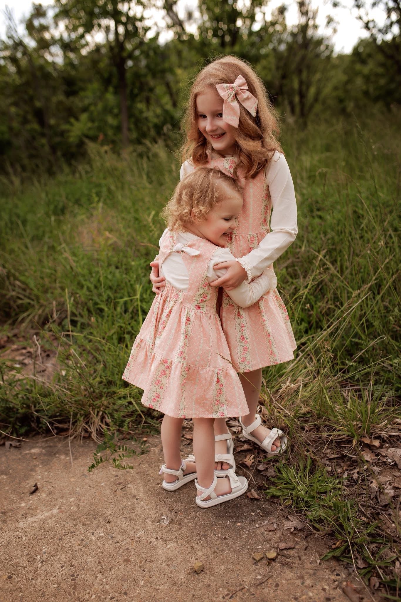 Gabriella Twirl Dress, Baby Rose